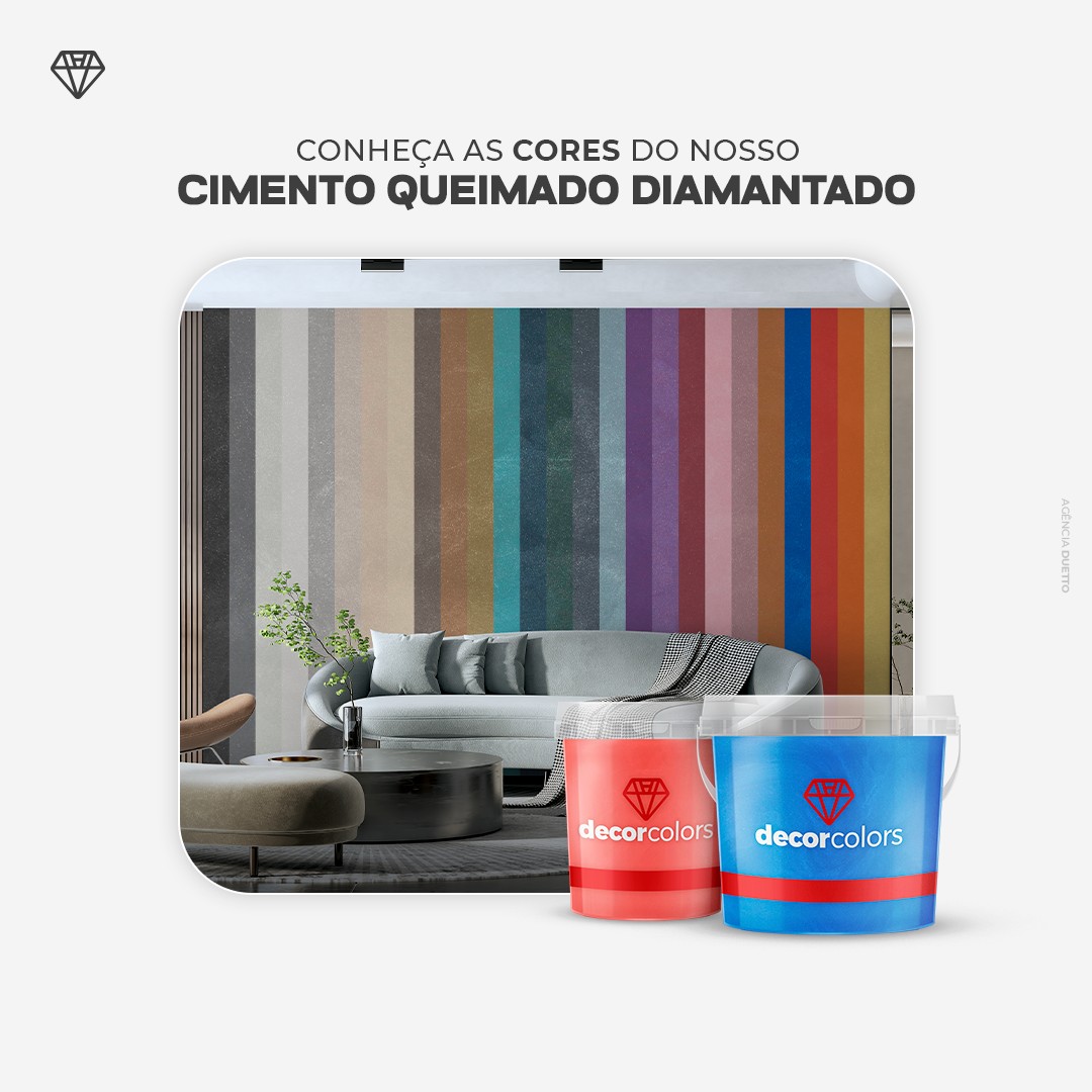 cimento queimado rústico decor colors pronto para uso