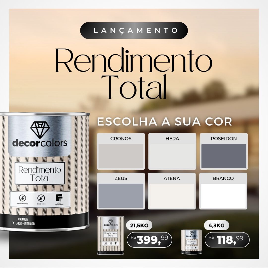 tinta acrílica 18 litros interna e externa
