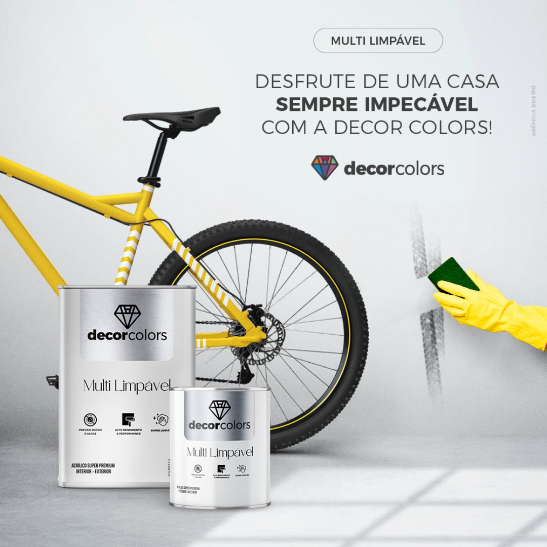 tinta multi limpável lata 18L interno e externo