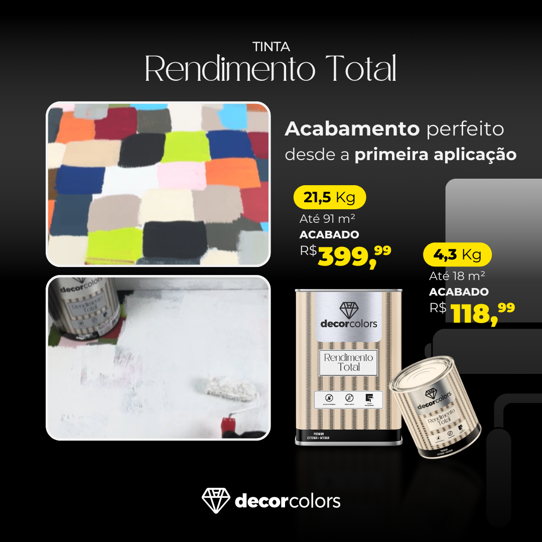 tinta acrílica 18 litros interna e externa